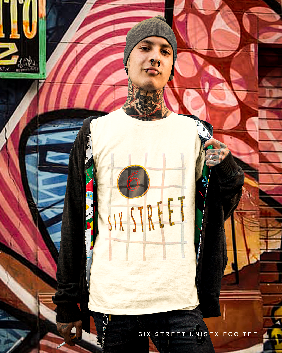 SIX STREET Heavy Hoodie — Classic