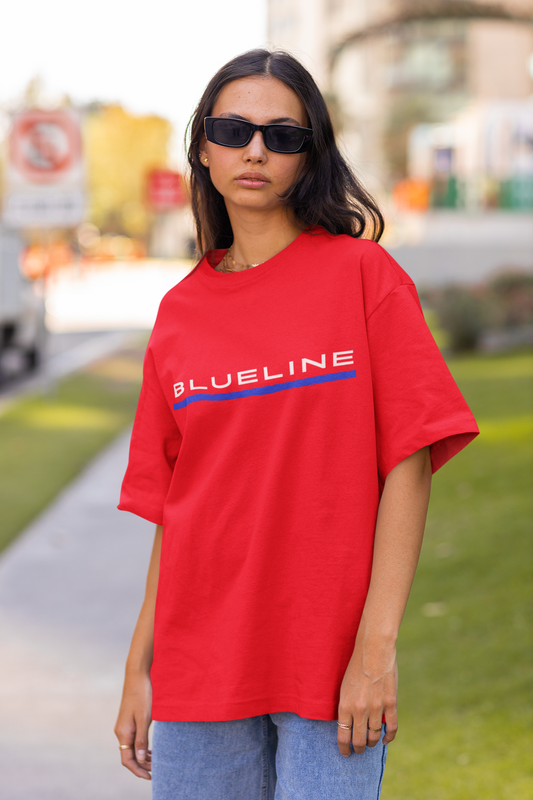 Blue Line Jeans Graphic Tee — Signature