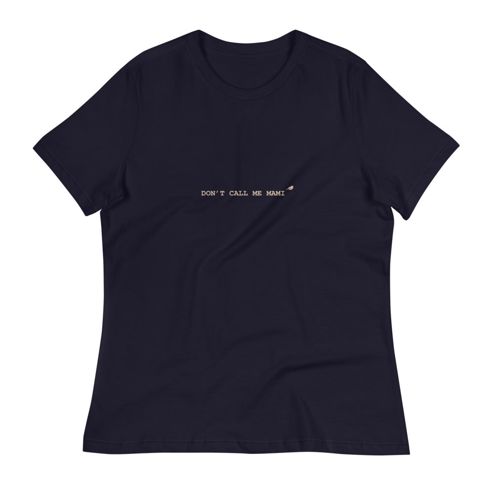 BIRDROAD COLLECTION - WOMEN'S COTTON RELAXED T-SHIRT