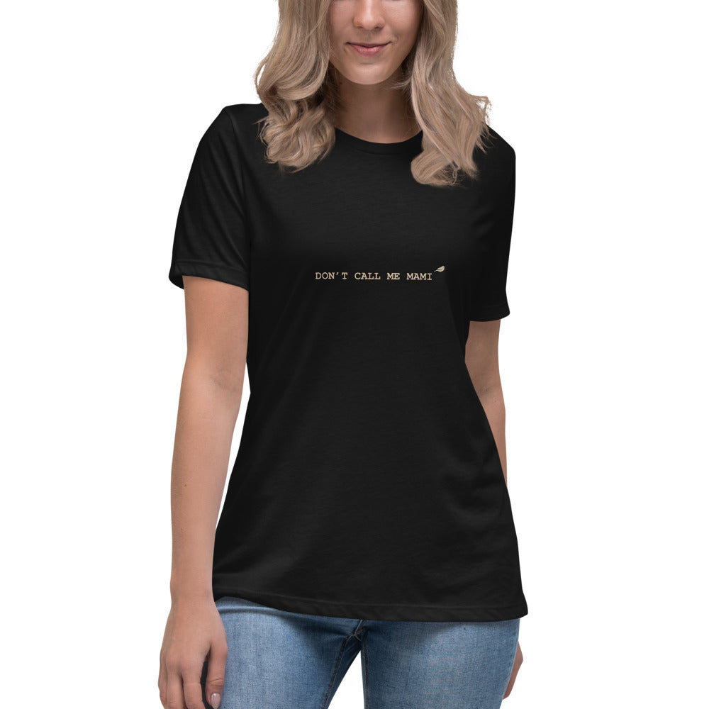 BIRDROAD COLLECTION - WOMEN'S COTTON RELAXED T-SHIRT