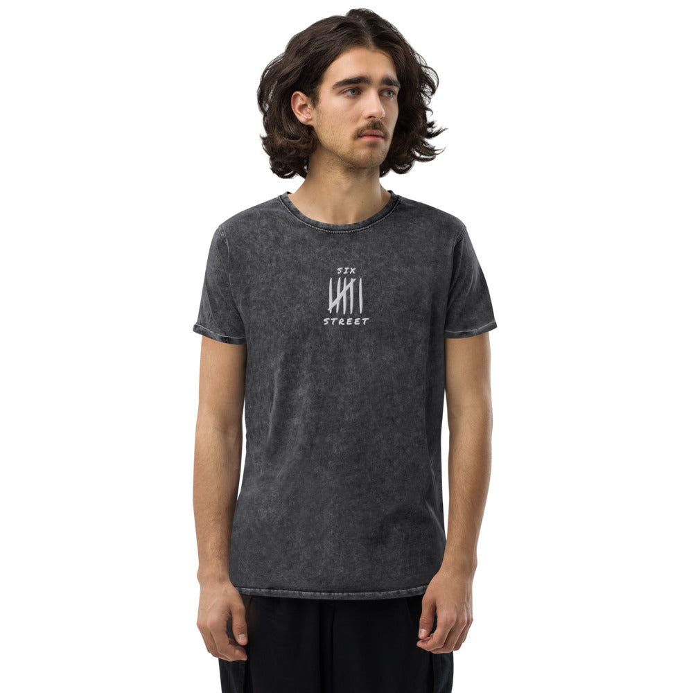 SIX STREET COLLECTION - Stone Wash Cotton Shirt