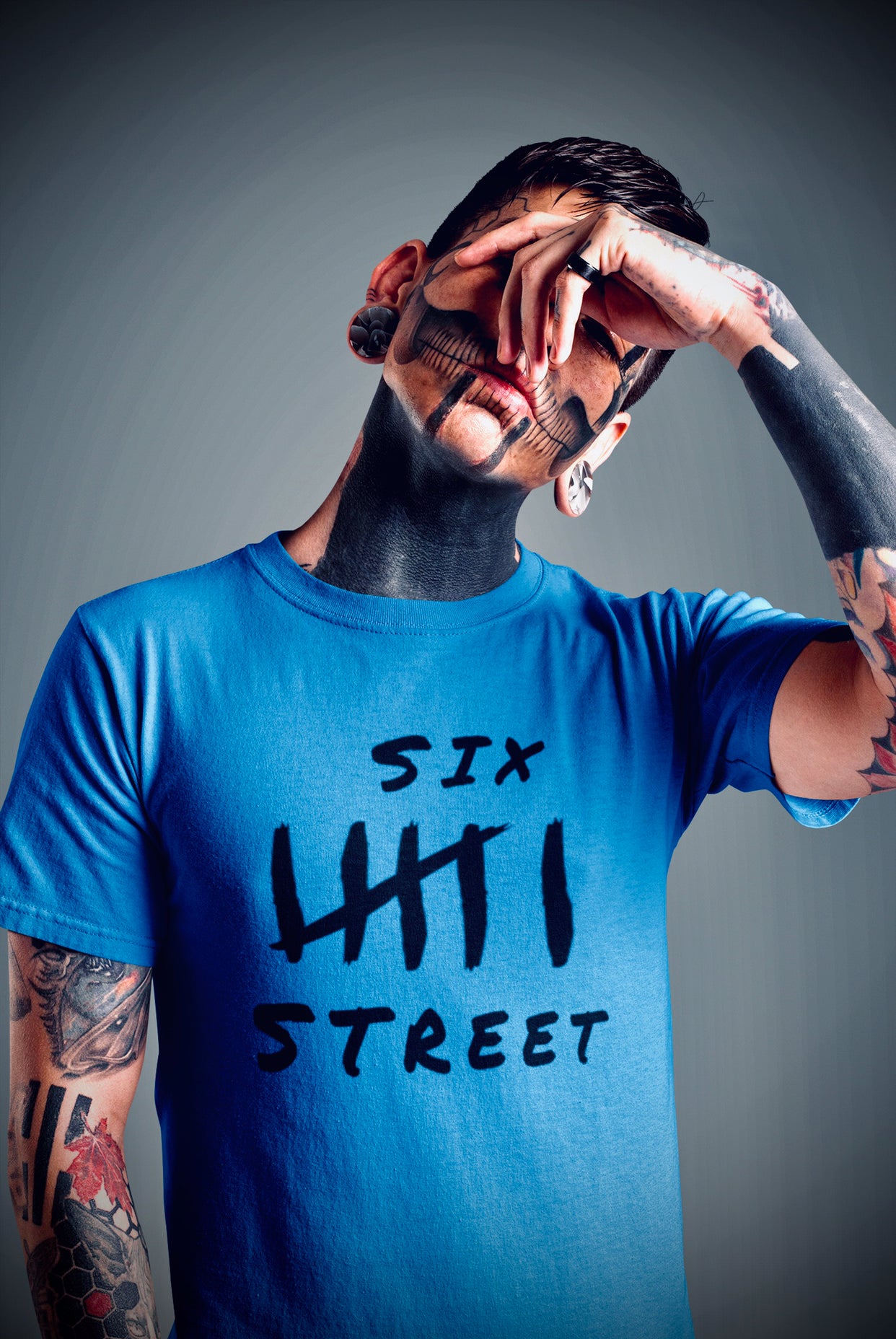 SIX STREET Graphic Tee — Signature