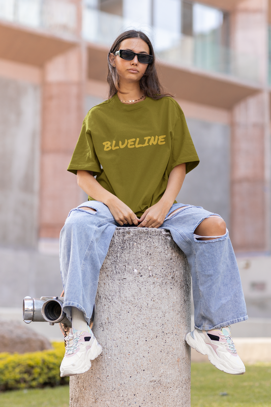 Blue Line Jeans Graphic Tee — Signature