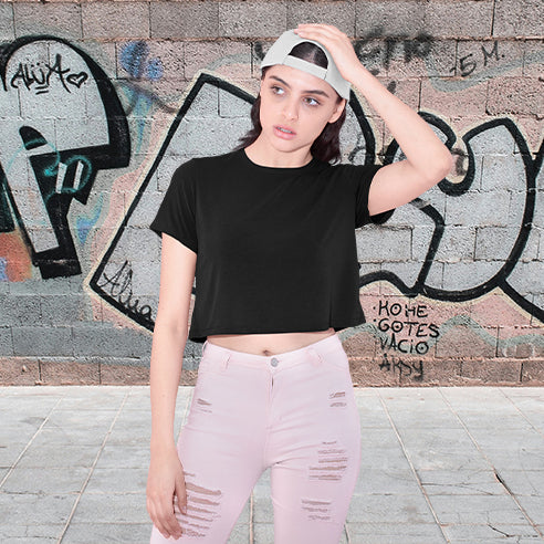 FAITH COLLECTION - ORGANIC COTTON CROP TEE
