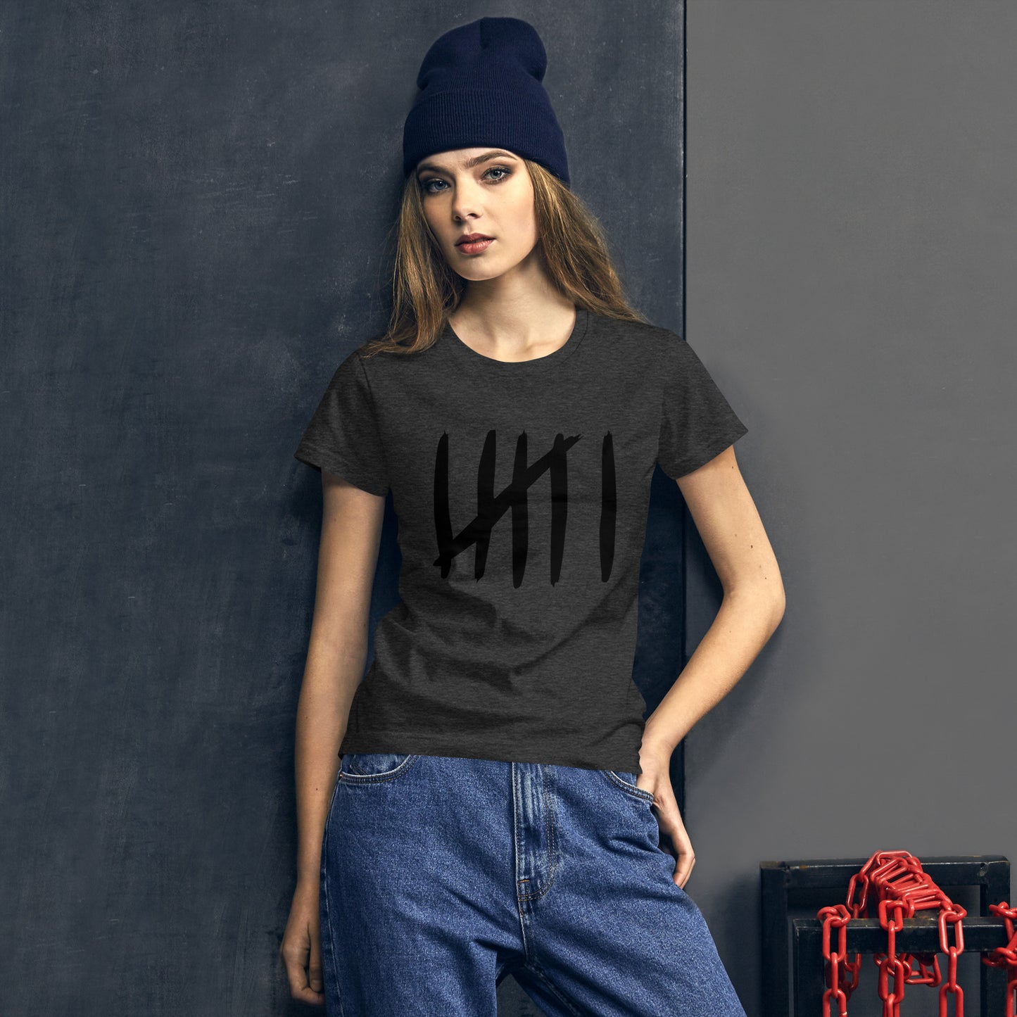 Women's short sleeve cotton t-shirt