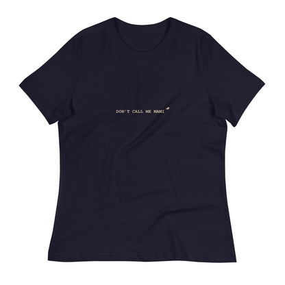 BIRDROAD COLLECTION  -  WOMEN'S COTTON RELAXED T-SHIRT