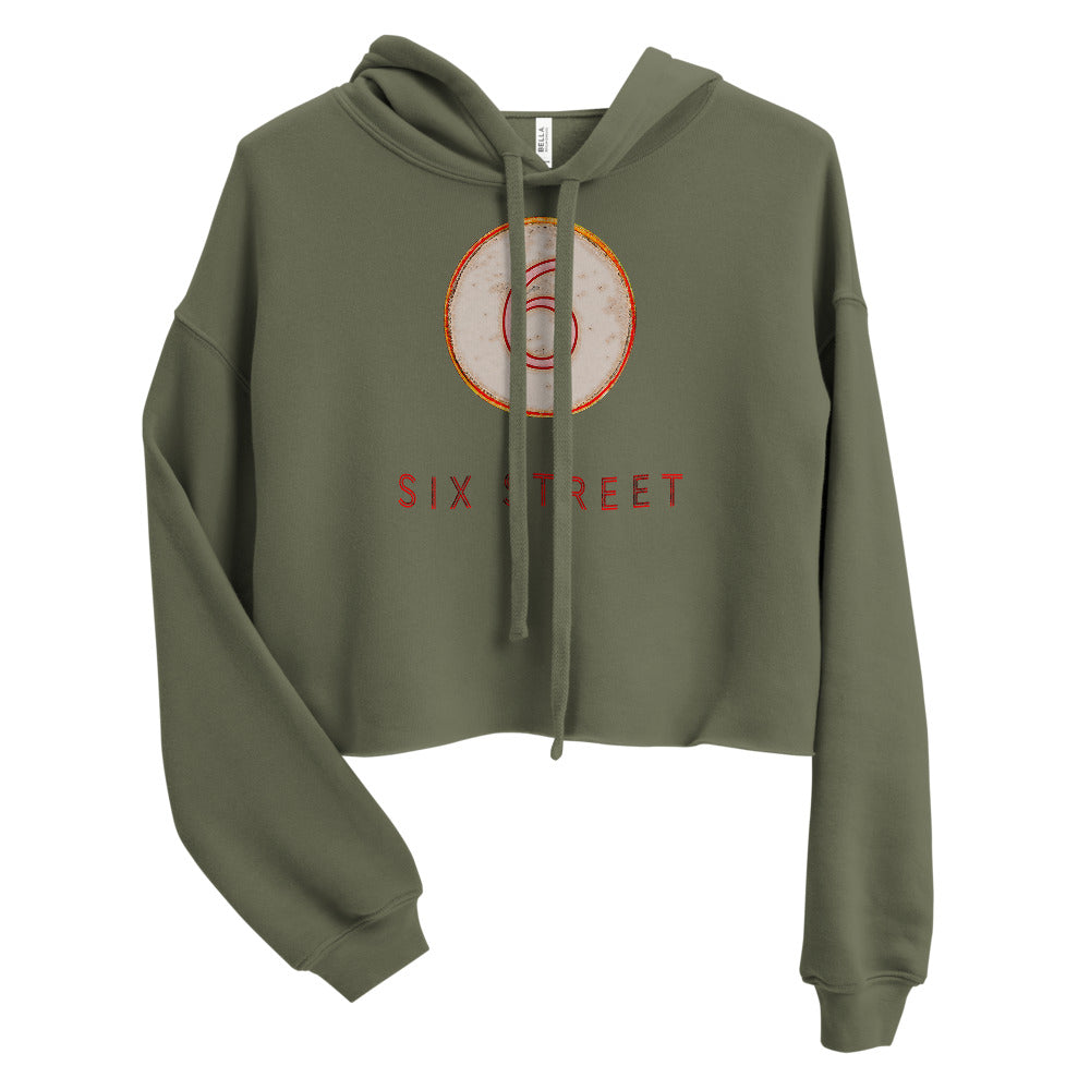 SIX STREET COLLECTION  -  CROPPED LONG SLEEVE TEE
